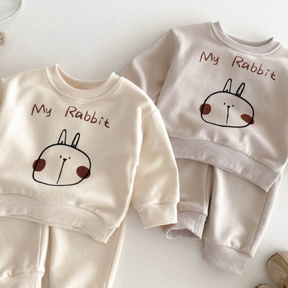 【BABY&KID】MY RABBIT可愛いセットアップSK032804