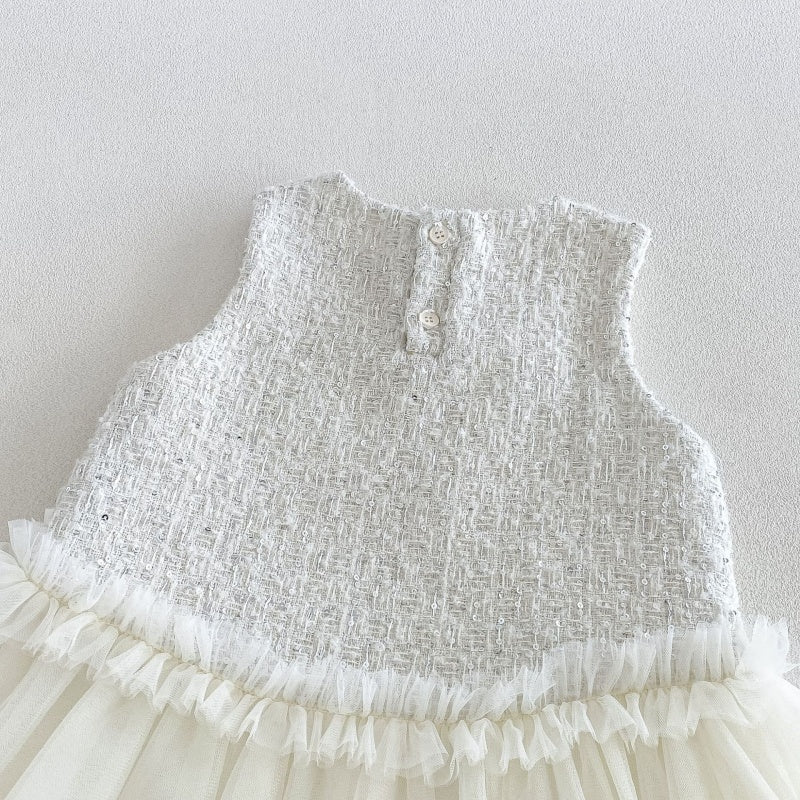 【BABY&KID】ツイード風アウター、ワンピース、ニットSK108114