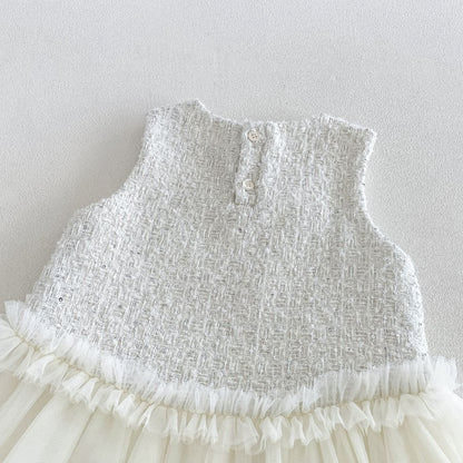 【BABY&KID】ツイード風アウター、ワンピース、ニットSK108114