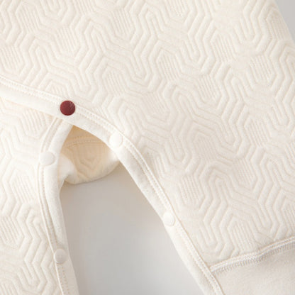 [BABY] New Winter Collection Embroidered Quilted Coverall SK108205