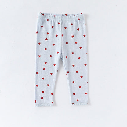 【BABY&KID】北欧風ハート、蝶結びセットアップSK101331
