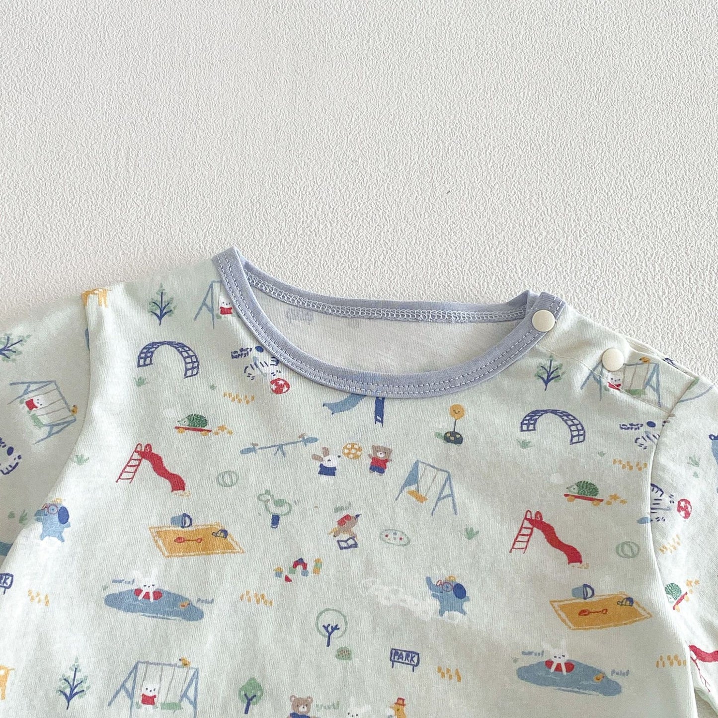 【BABY&KID】夏新作 総柄セットアップSK105115