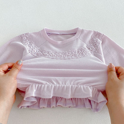 【BABY&KID】スウィートニットフリルセットアップSK106614