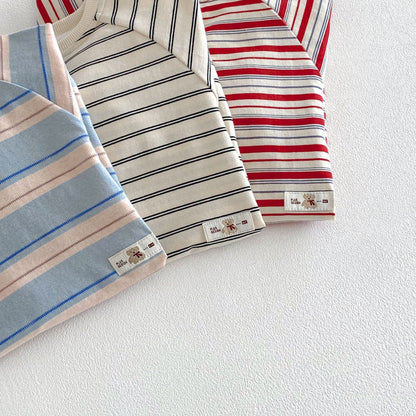 【BABY&KID】ボーダーカバーオールSK103523