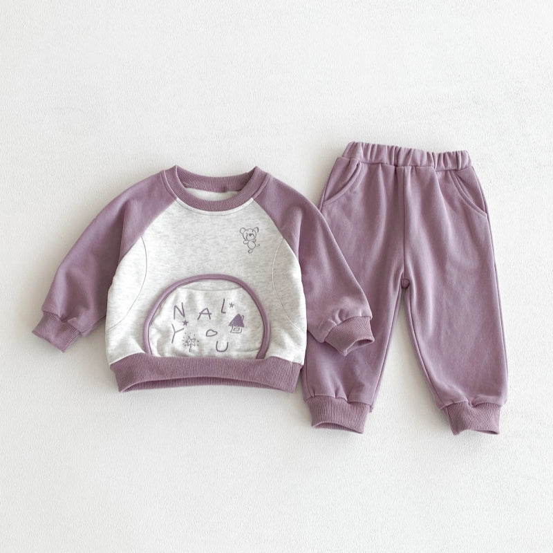 【BABY&KID】超キュート配色セットアップSK092719