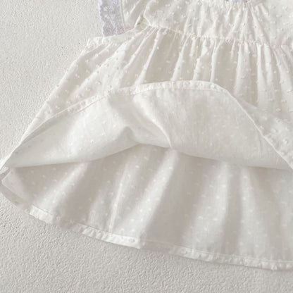 【BABY&KID】夏新作 ガーリーフリル袖セットアップSK081606