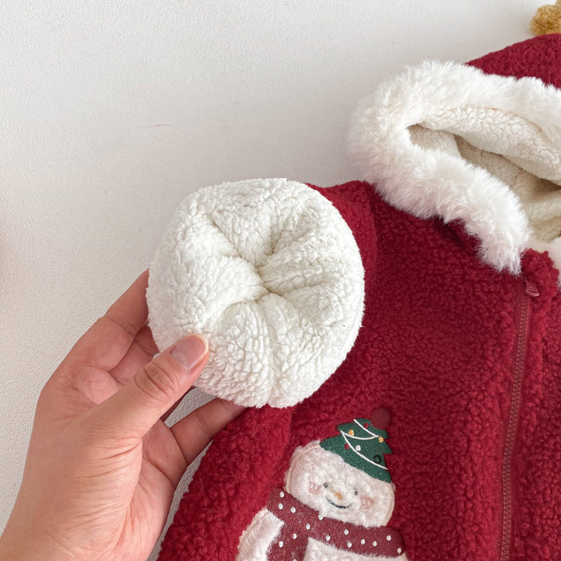 【BABY&KID】冬新作ゆきだるまあったかアウターSK103030