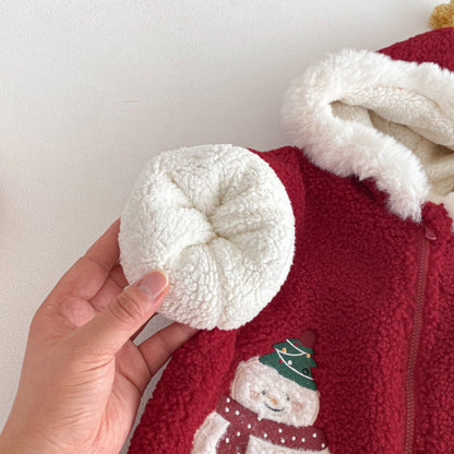 【BABY&KID】冬新作ゆきだるまあったかアウターSK103030