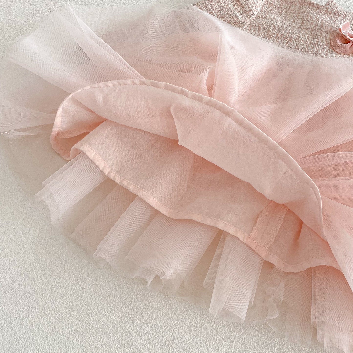 【BABY&KID】シャネル風チュールワンピースSK103512