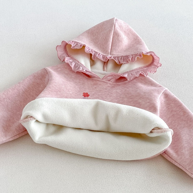 【BABY&KID】冬新作くまプリントトレーナー、フレアパンツSK108524