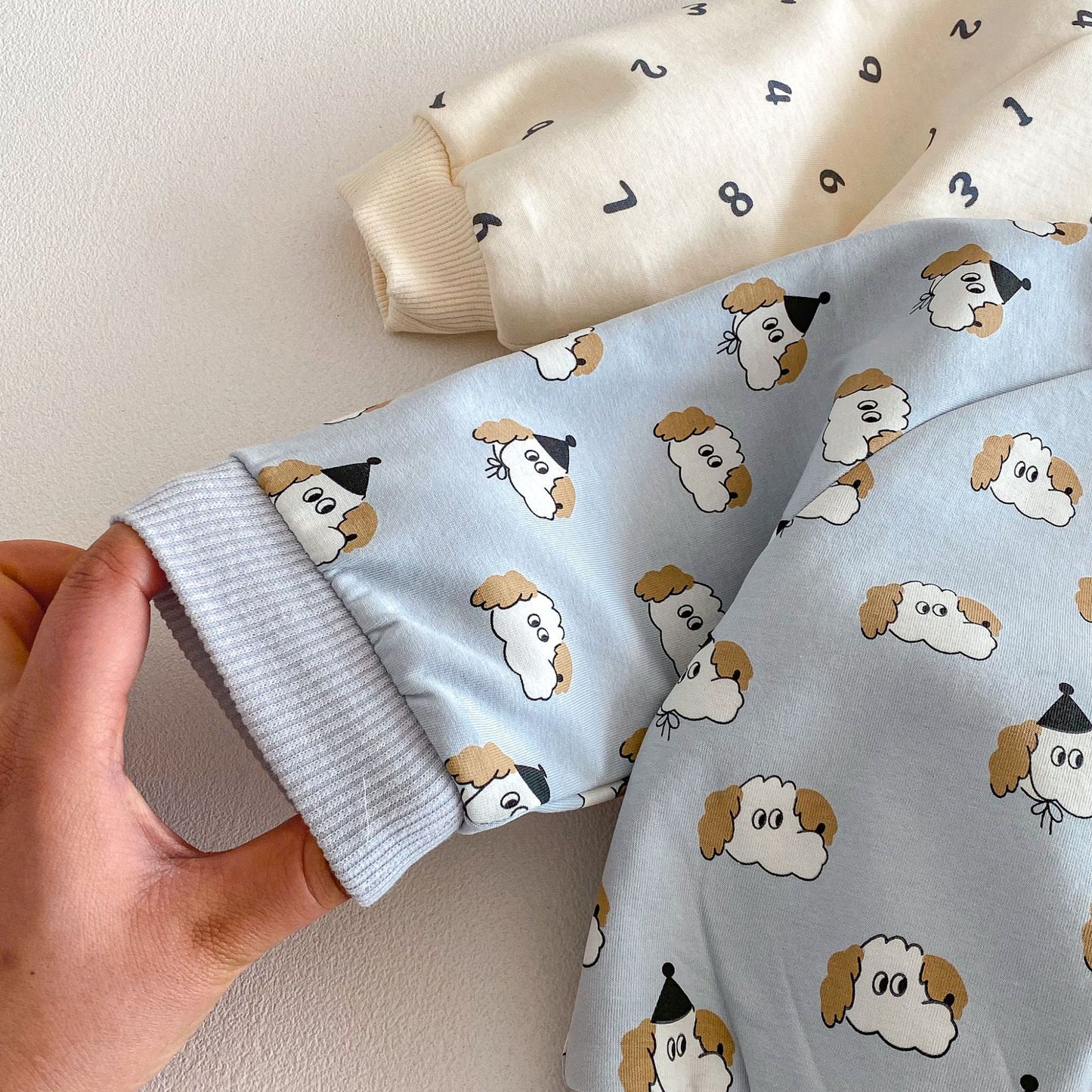 【BABY&KID】総柄プリントスウェットセットアップSK103506