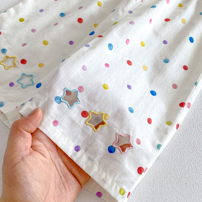 【BABY&KID】夏新作さくらんぼ、星柄セットアップSK105905
