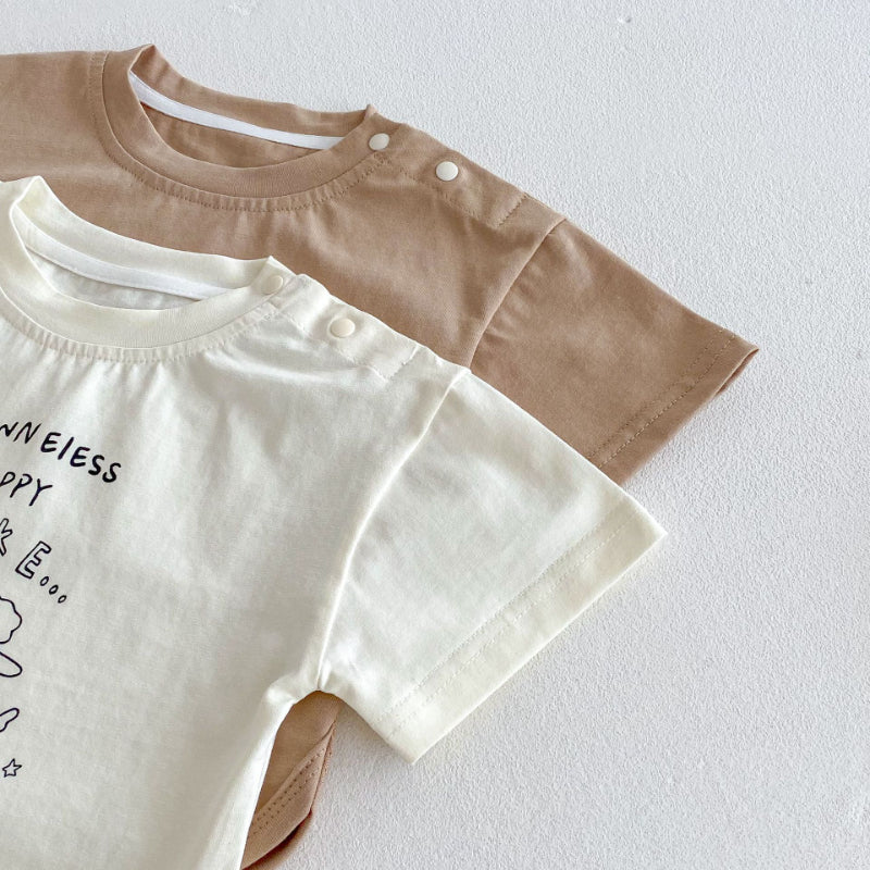 【BABY&KID】夏新作 ドッグＴシャツ、チェックパンツSK072010