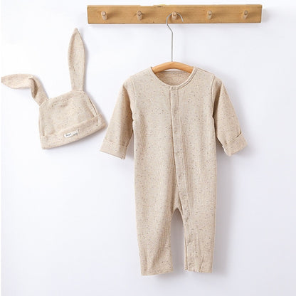 【BABY】無地ロンパース、カバーオール、帽子SK101327