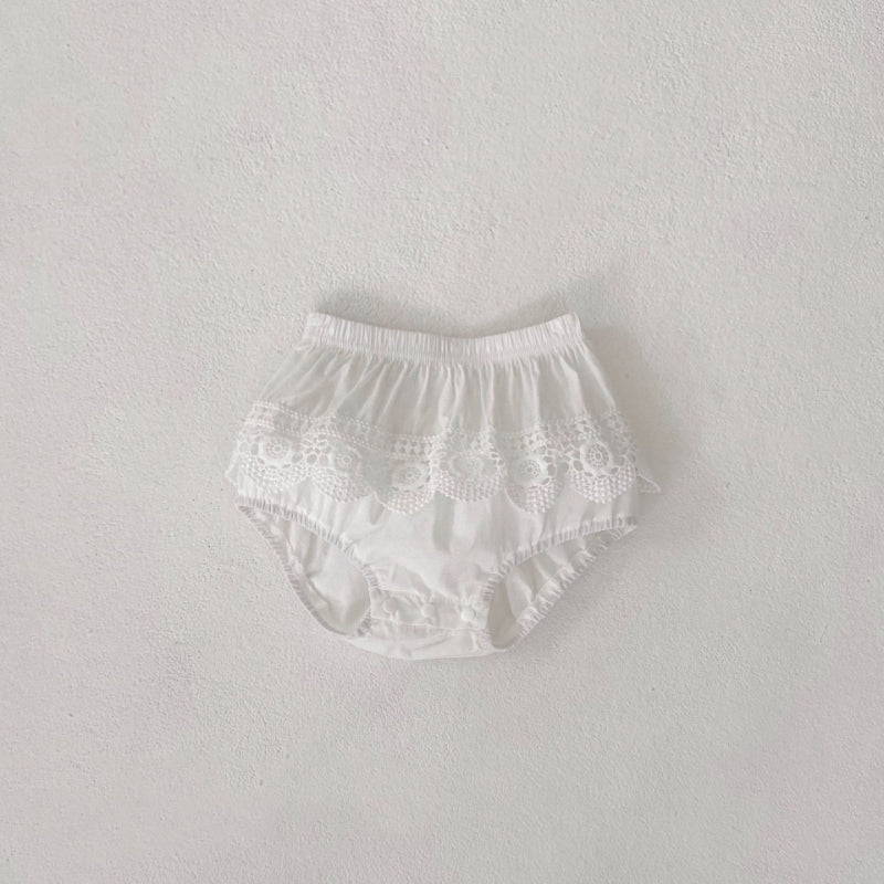 【BABY】夏新作 ノースリーブレーストップス＆ショートパンツSK072312