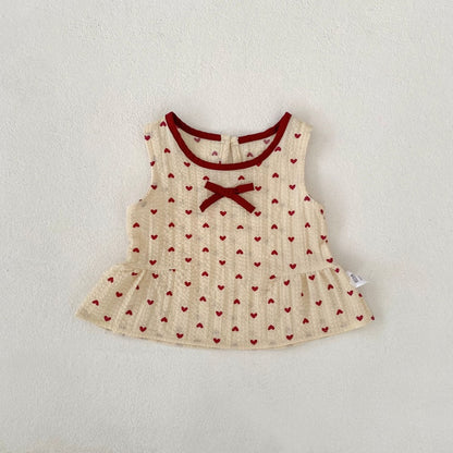 【BABY&KID】夏新作ハートセットアップSK105414