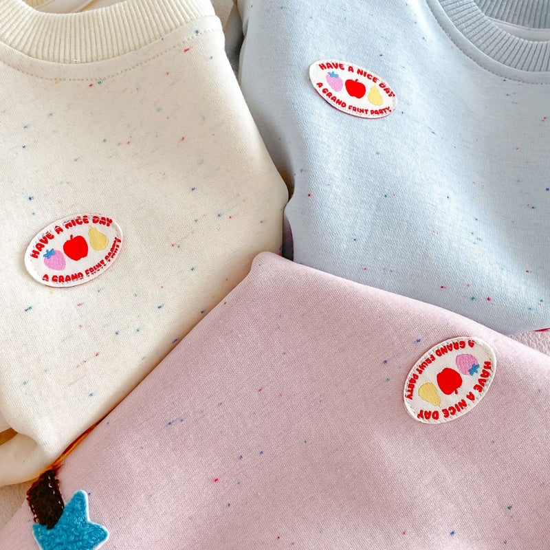 【BABY&KID】ワッペントレーナー、スウェットパンツSK107215