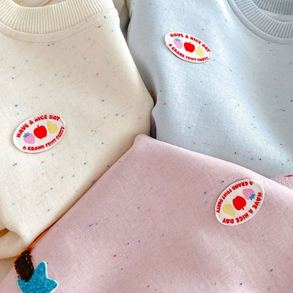 【BABY&KID】ワッペントレーナー、スウェットパンツSK107215