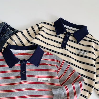 【BABY&KID】英字ロゴPOLOシャツSK100517