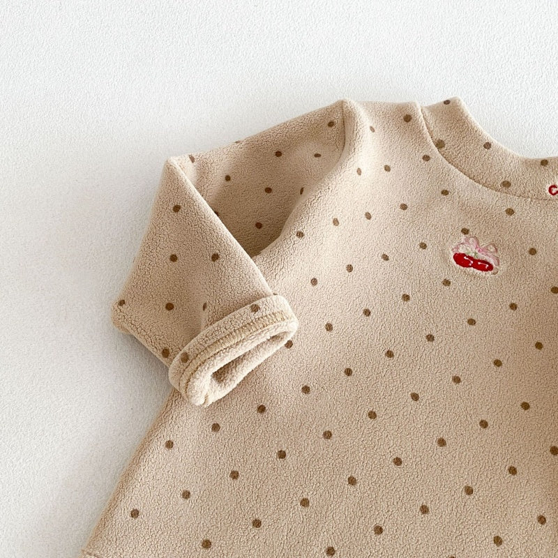 【BABY&KID】刺繍さくらんぼトップスSK108104