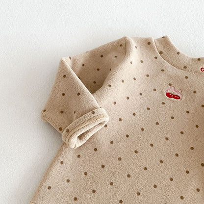【BABY&KID】刺繍さくらんぼトップスSK108104
