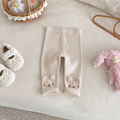 【BABY&KID】冬新作キャラクター刺繍レギンスSK102536