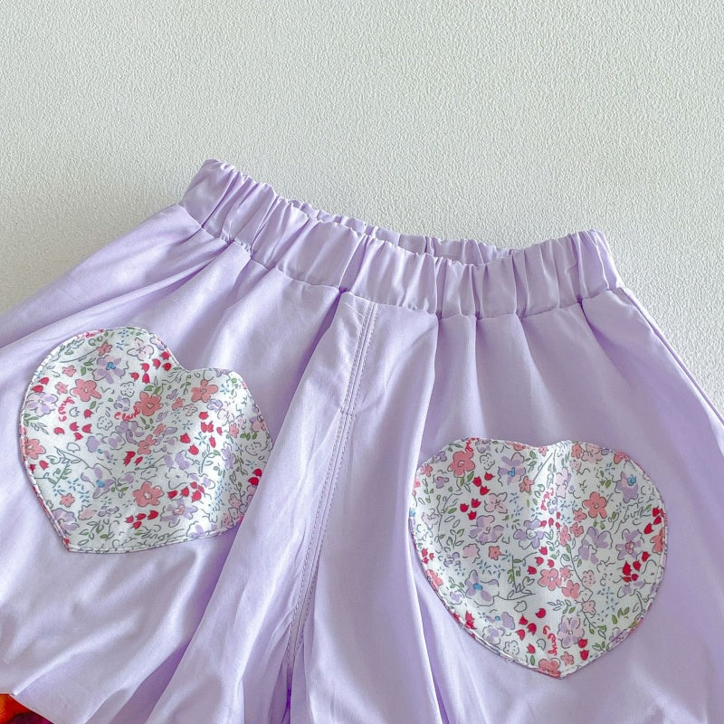 【BABY&KID】夏新作小花柄総柄ワンピース、セットアップSK105904