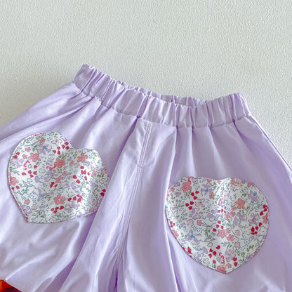 【BABY&KID】夏新作小花柄総柄ワンピース、セットアップSK105904