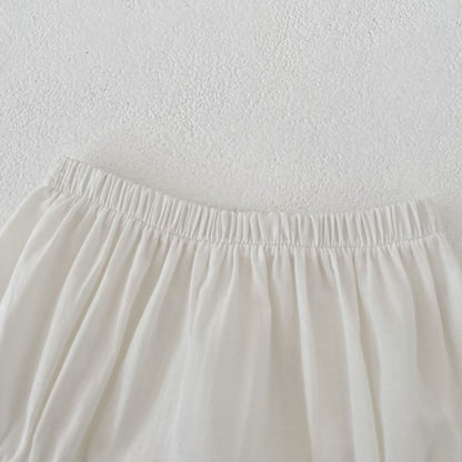 【BABY&KID】夏新作 韓国風花刺繍セットアップ、ワンピースSK104931