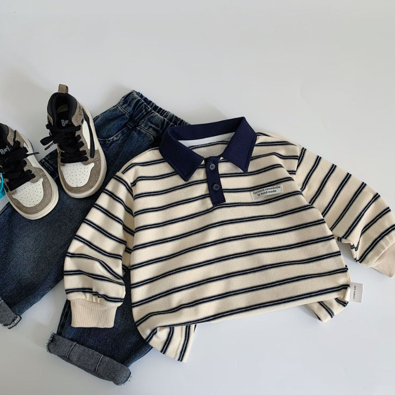 【BABY&KID】英字ロゴPOLOシャツSK100517