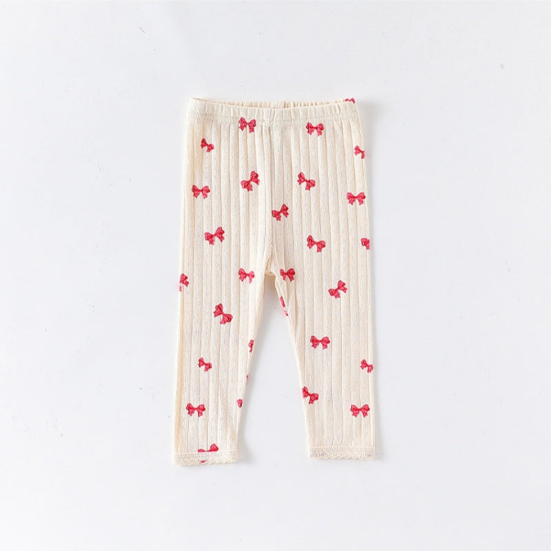 【BABY&KID】北欧風ハート、蝶結びセットアップSK101331