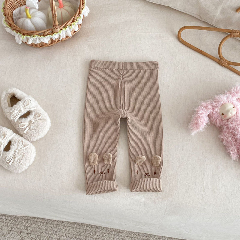 【BABY&KID】冬新作キャラクター刺繍レギンスSK102536