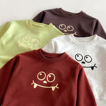 【BABY&KID】英字カジュアルセットアップSK092934
