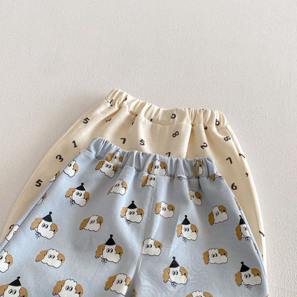 【BABY&KID】総柄プリントスウェットセットアップSK103506