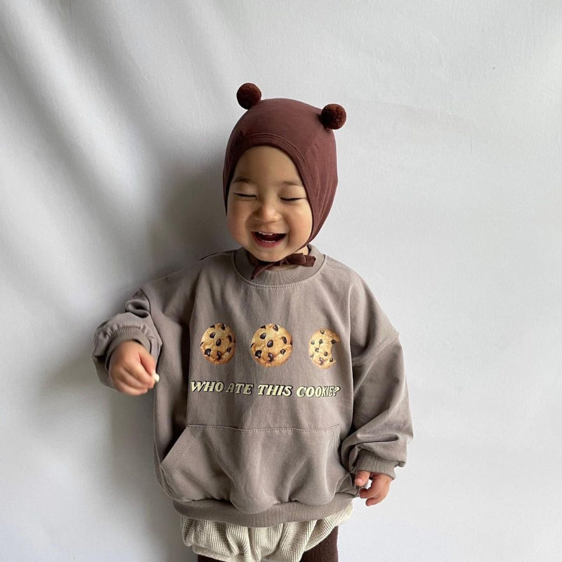 【BABY&KID】ビスケット長袖スウェットSK100744