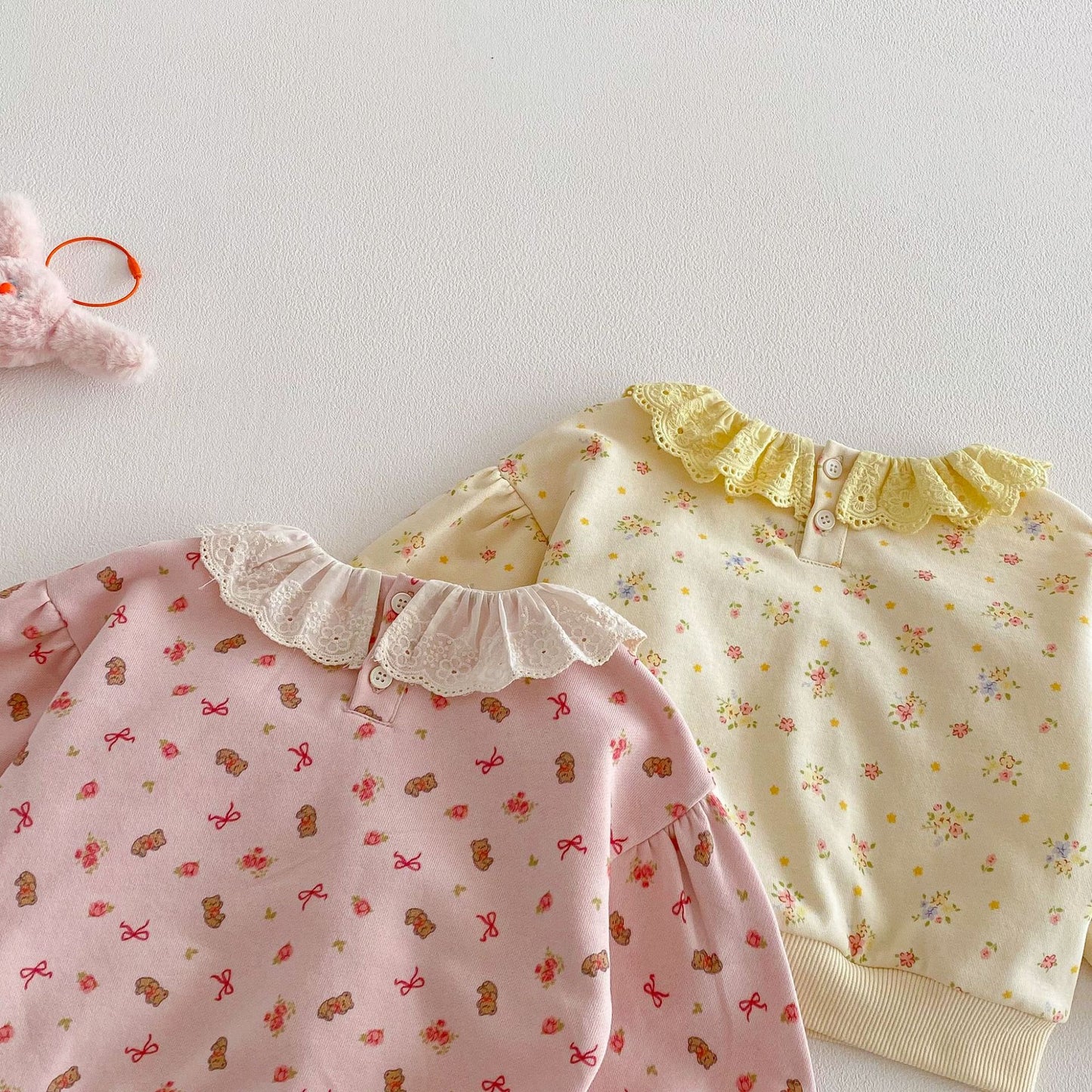 【BABY&KID】総柄ベアプリントプルオーバーSK103519