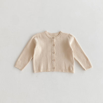 【BABY&KID】無地リブカーディガンSK092920