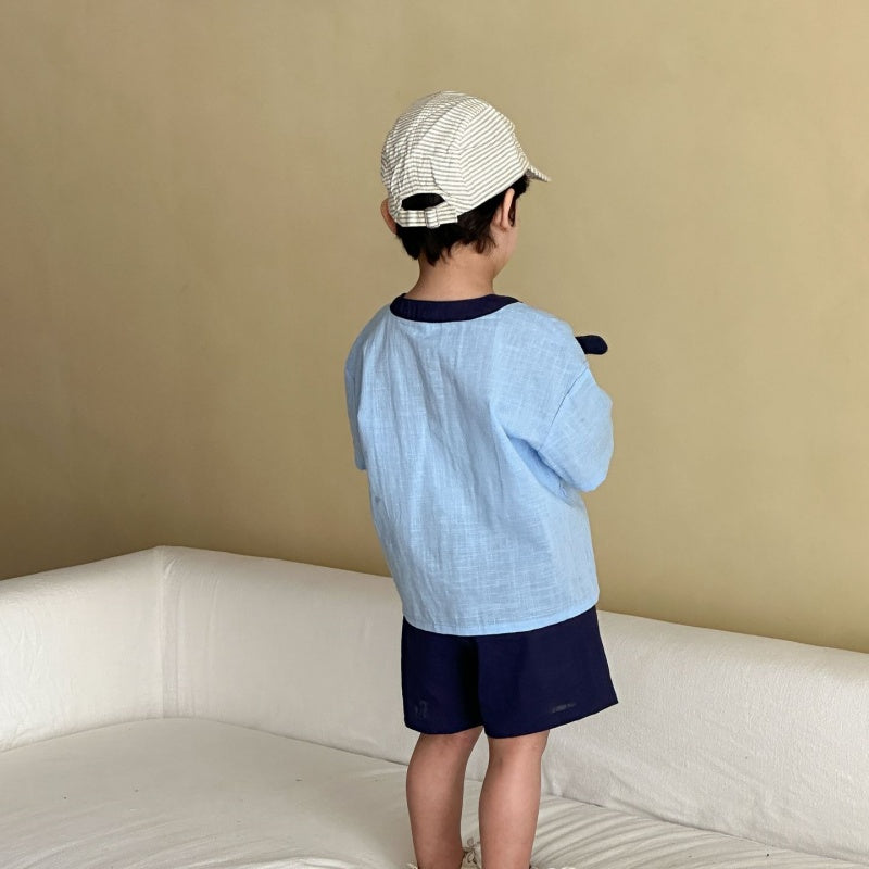 【BABY&KID】夏新作フラワー刺繍セットアップ、ワンピースSK104721