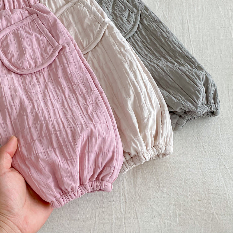 【BABY&KID】冬新作無地裏起毛パンツSK102531