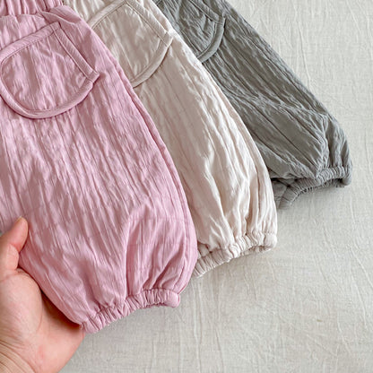 【BABY&KID】冬新作無地裏起毛パンツSK102531