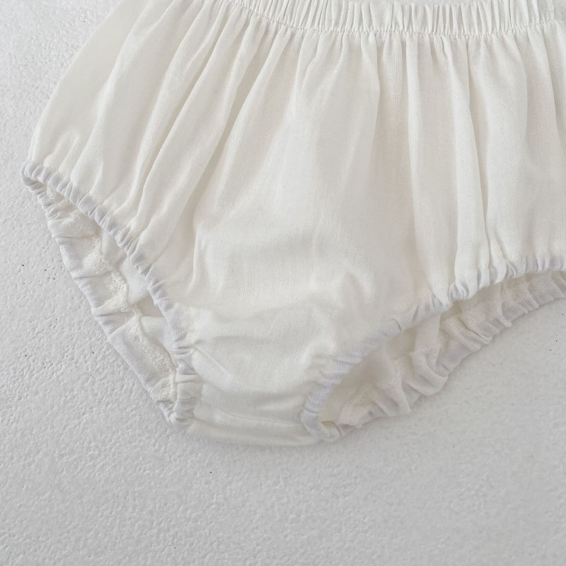 【BABY&KID】夏新作 韓国風花刺繍セットアップ、ワンピースSK104931