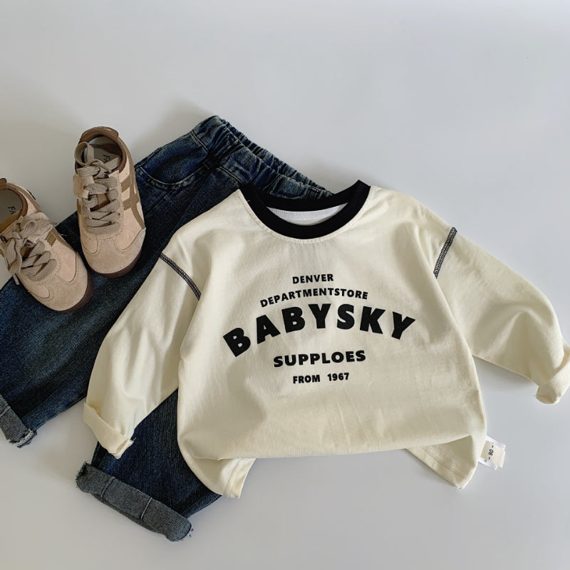 【BABY&KID】韓国風英字TシャツSK100519