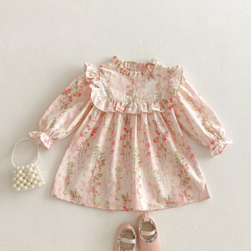 【BABY&KID】フリルワンピースSK011009
