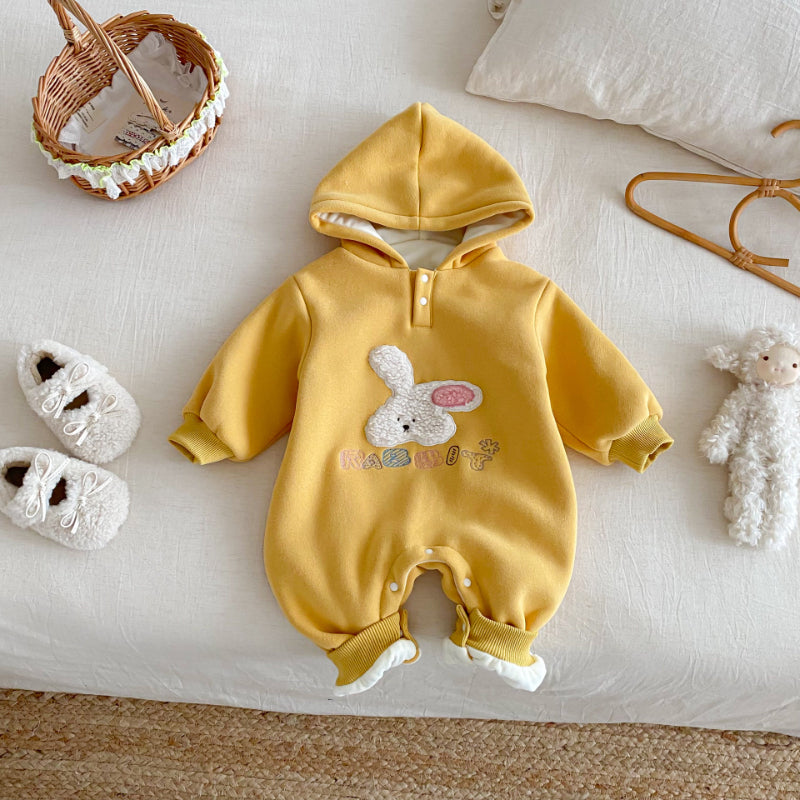 【BABY】冬新作アニマル刺繍カバーオールSK102909