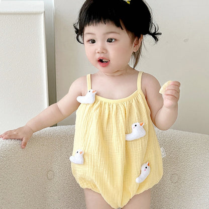【BABY】夏新作 うさぎ、ひよこロンパースSK091712