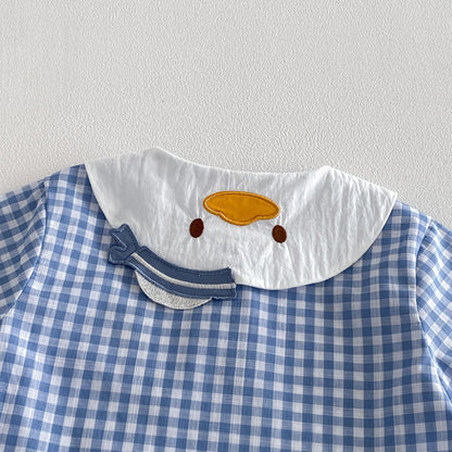 【BABY&KID】夏新作 カートゥーン丸襟Tシャツ、ショートパンツSK105114