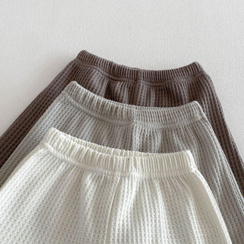 【BABY&KID】夏新作ワッフルくまセットアップSK105019