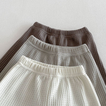 【BABY&KID】夏新作ワッフルくまセットアップSK105019