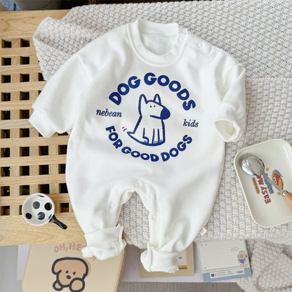 【BABY】わんちゃんモチーフカバーオールSK104109