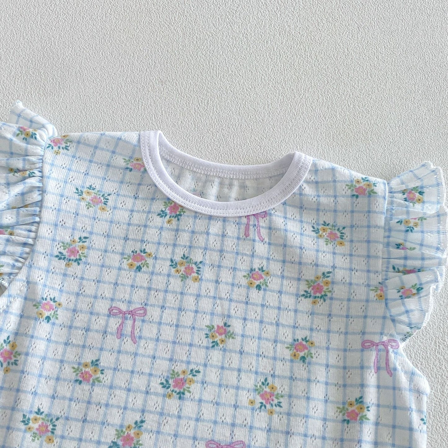 【BABY&KID】夏新作 小花柄セットアップSK105105